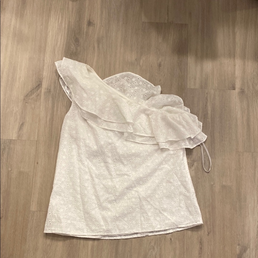 Tommy Hilfiger One Shoulder Top